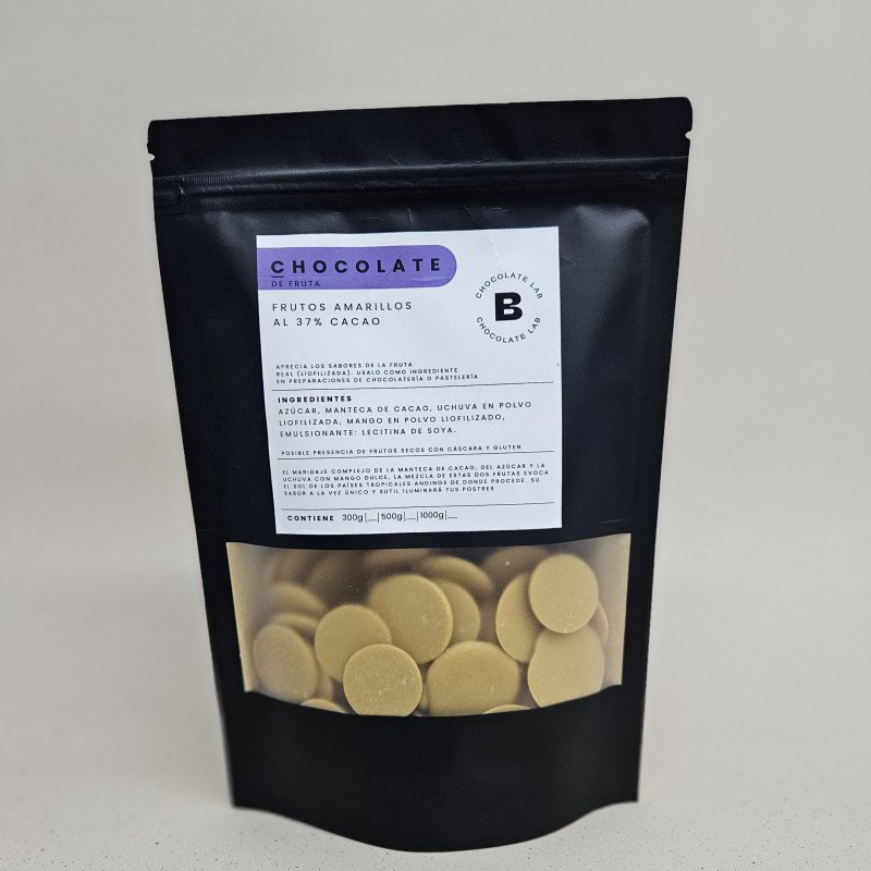 Chocolate de frutos amarillos al 37% cacao